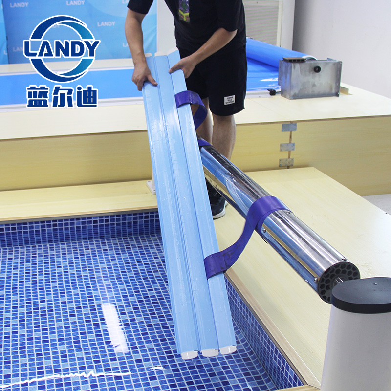 China Chinese wholesale Pvc Pool Covers - Cheapest automatic roller system  with free slats samples – Landy Manufacturer and Factory